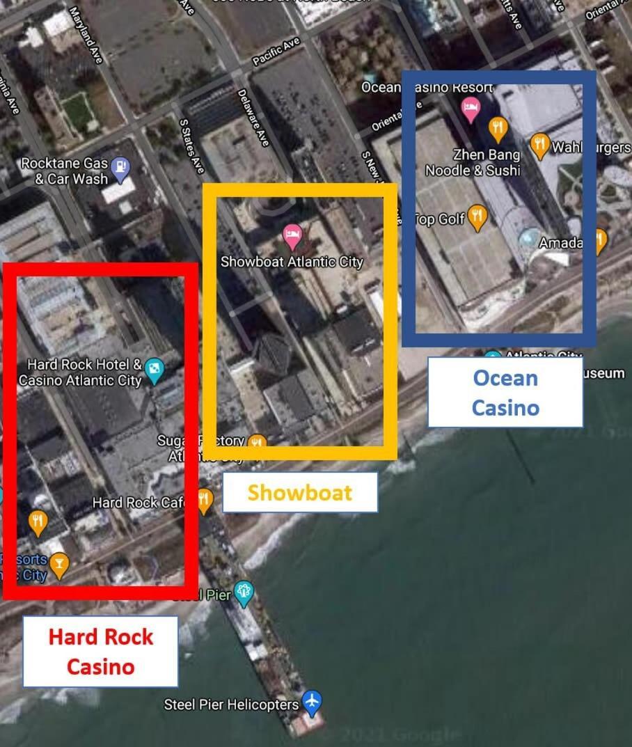Stylish 2Br 3Ba Cozysuites On The Boardwalk Atlantic City Exterior photo